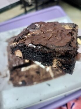 Double chocolate Brownie